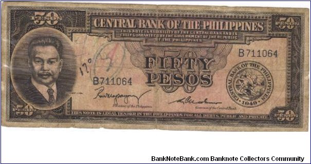 PI-138b Will trade this note for notes I need. Banknote