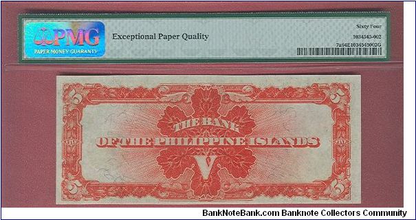 Banknote from Philippines year 1912