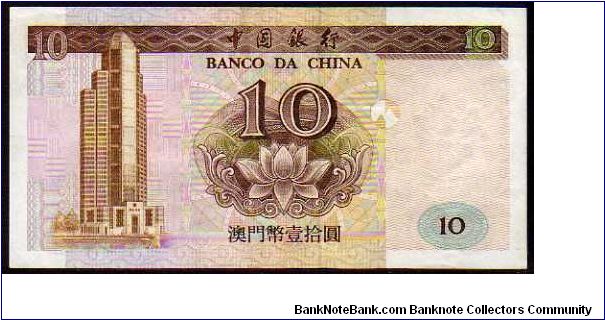 Banknote from Macau year 1995