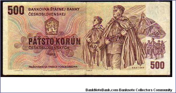 *CZECHOSLOVAKIA*
_________________

500 Korun
Pk 93
----------------- Banknote