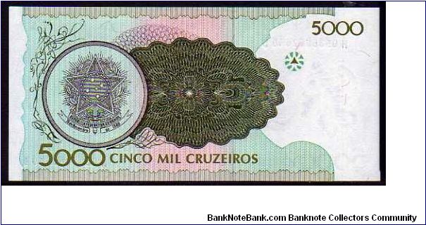 Banknote from Brazil year 1990