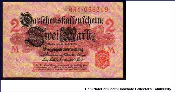 2 Mark
Pk 54 Banknote