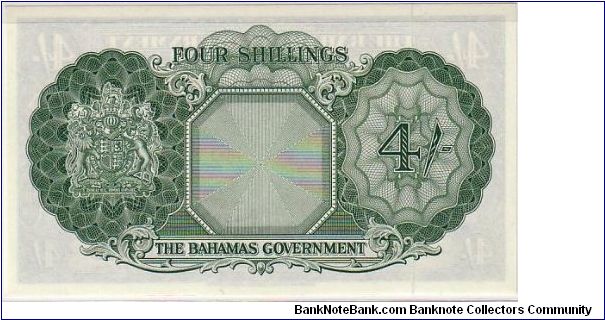 Banknote from Bahamas year 1953