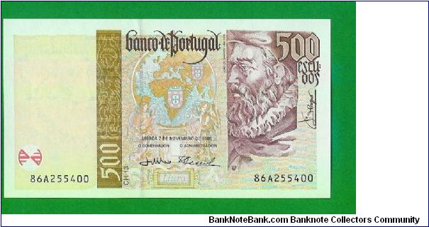 500 escudos 2000
Navigators set Banknote
