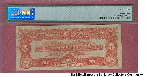 Banknote from Philippines year 1910