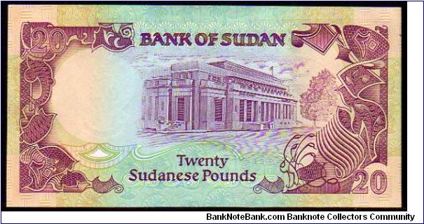 Banknote from Sudan year 1991