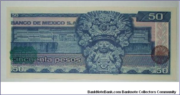 Banknote from Mexico year 1981