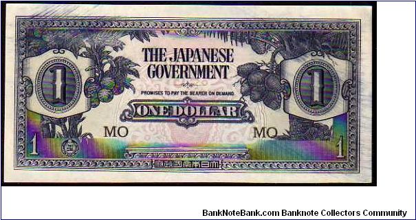 *MALAYA*
________________

1 Dollar

Pk M5c
==================
Japanase Government
================== Banknote