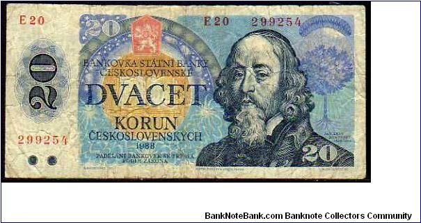 *CZECHOSLOVAKIA*
_________________

20 Korun
Pk 95
----------------- Banknote