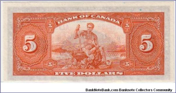 Banknote from Canada year 1935