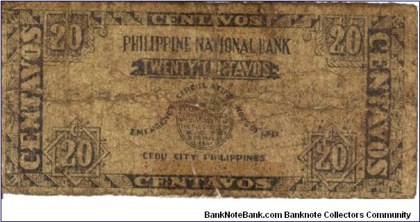 Banknote from Philippines year 1941