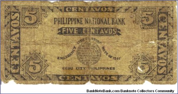 Banknote from Philippines year 1941