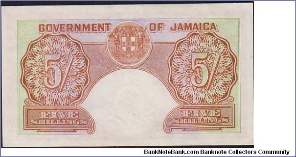 Banknote from Jamaica year 1957