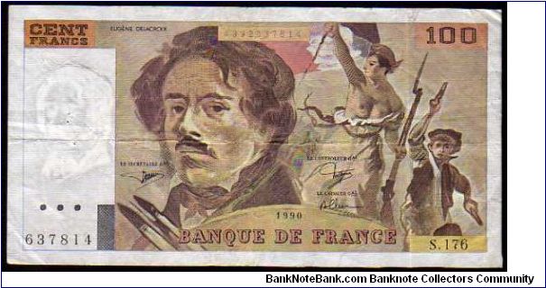 100 Francs
Pk 154e Banknote