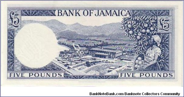 Banknote from Jamaica year 1961