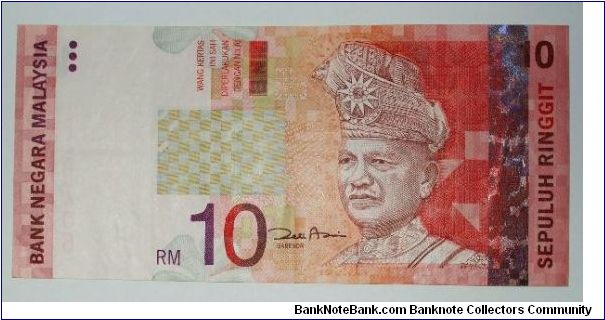 10 ringit malayesia Banknote