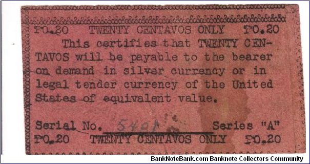 Banknote from Philippines year 1943