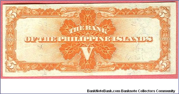 Banknote from Philippines year 1920