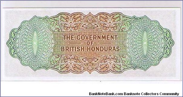 Banknote from Belize year 1965