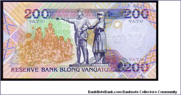Banknote from Vanuatu year 2006