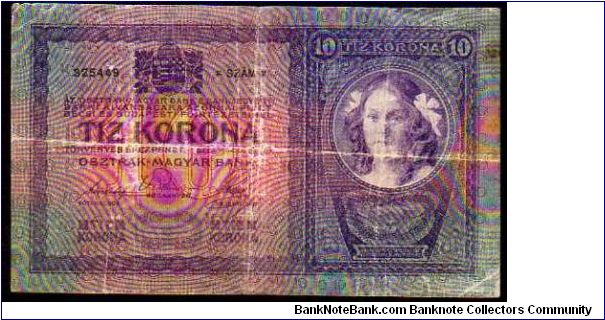 Banknote from Austria year 1904