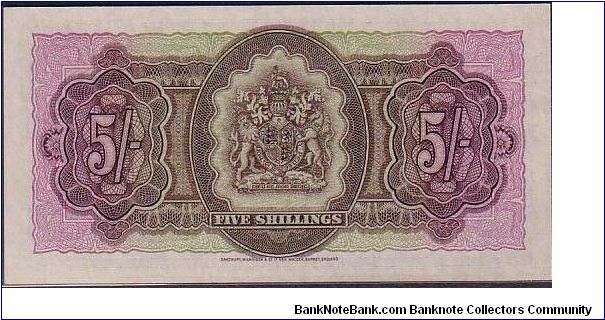 Banknote from Bermuda year 1937