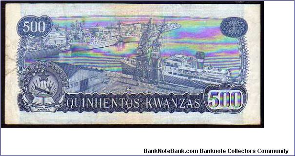 Banknote from Angola year 1979