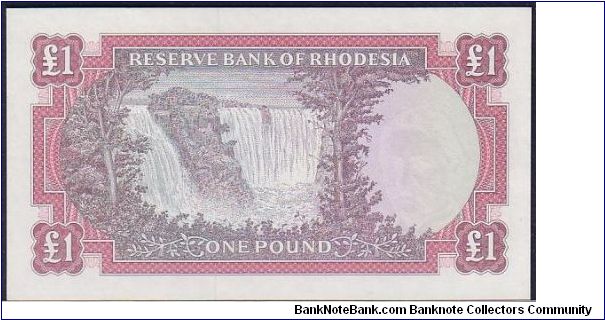 Banknote from Rhodesia year 1966