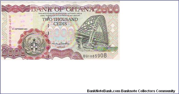 2000 CEDIS

BQ1085908 Banknote