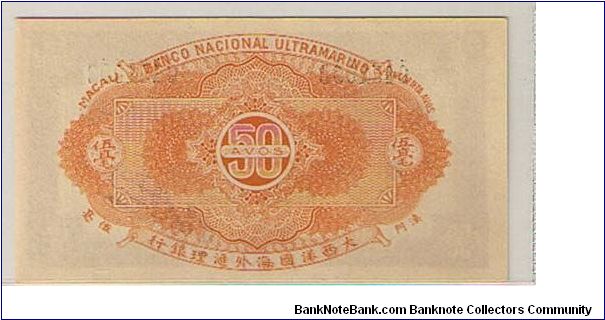 Banknote from Macau year 1944