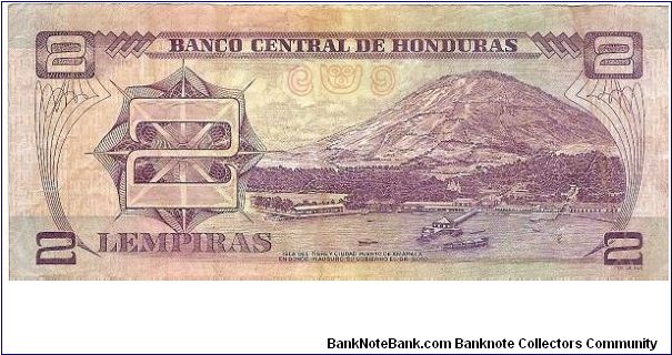 Banknote from Honduras year 1997