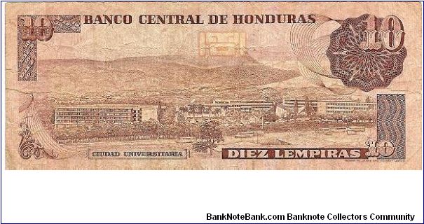 Banknote from Honduras year 1989