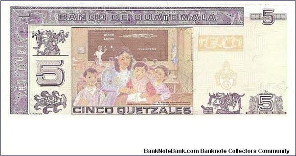 Banknote from Guatemala year 1998