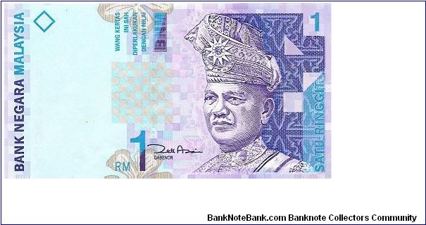 1 ringgit; 2000 Banknote