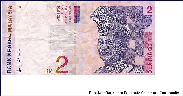 2 ringgit; 2000 Banknote