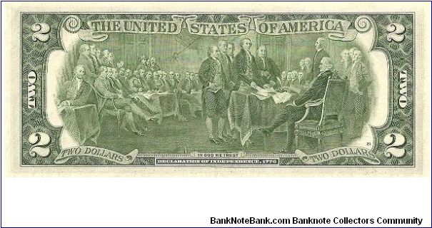 Banknote from USA year 1976