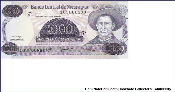 SERIE G

500,000 CORDOBAS

163860890

P # 150 Banknote
