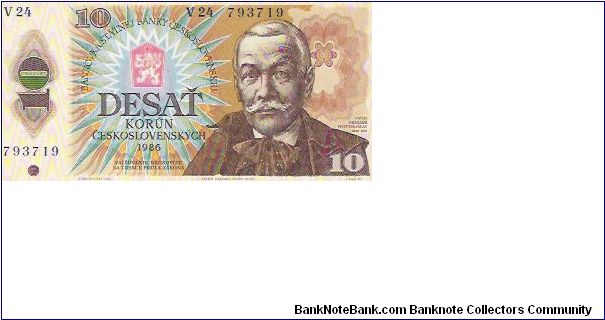10 KORUN

V24   793719

P # 94 Banknote