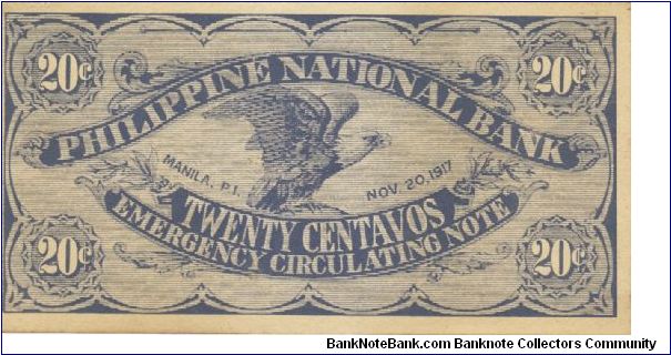 Banknote from Philippines year 1917