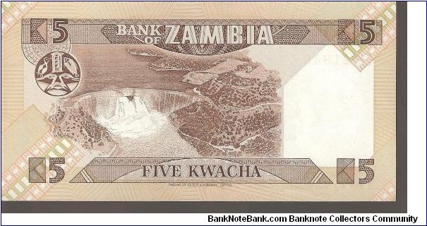 Banknote from Zambia year 1988