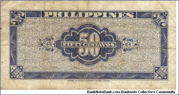 Banknote from Philippines year 1949