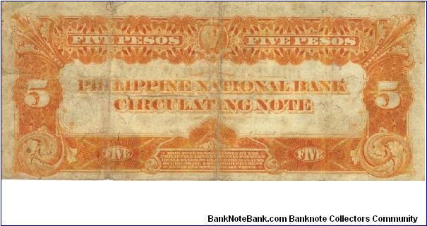 Banknote from Philippines year 1921