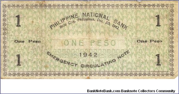 Banknote from Philippines year 1942