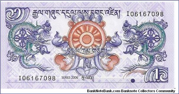 1 ngultrum; 2006

Part of the Dragon Collection! Banknote