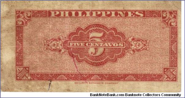 Banknote from Philippines year 1949