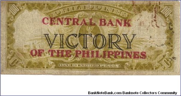 Banknote from Philippines year 1949