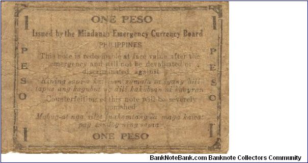 Banknote from Philippines year 1943