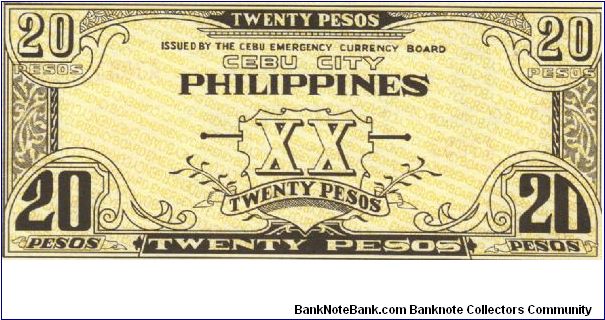 Banknote from Philippines year 1942