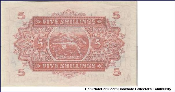 Banknote from Kenya year 1957