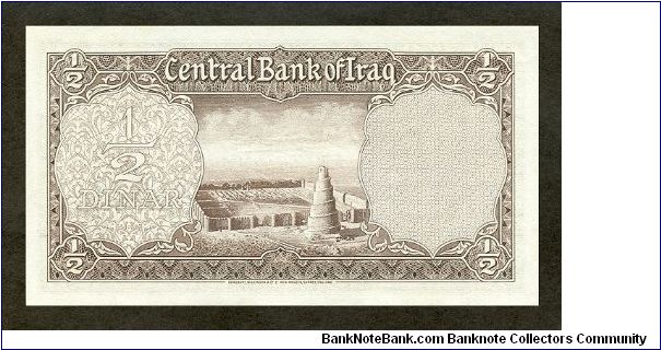 Banknote from Iraq year 1947